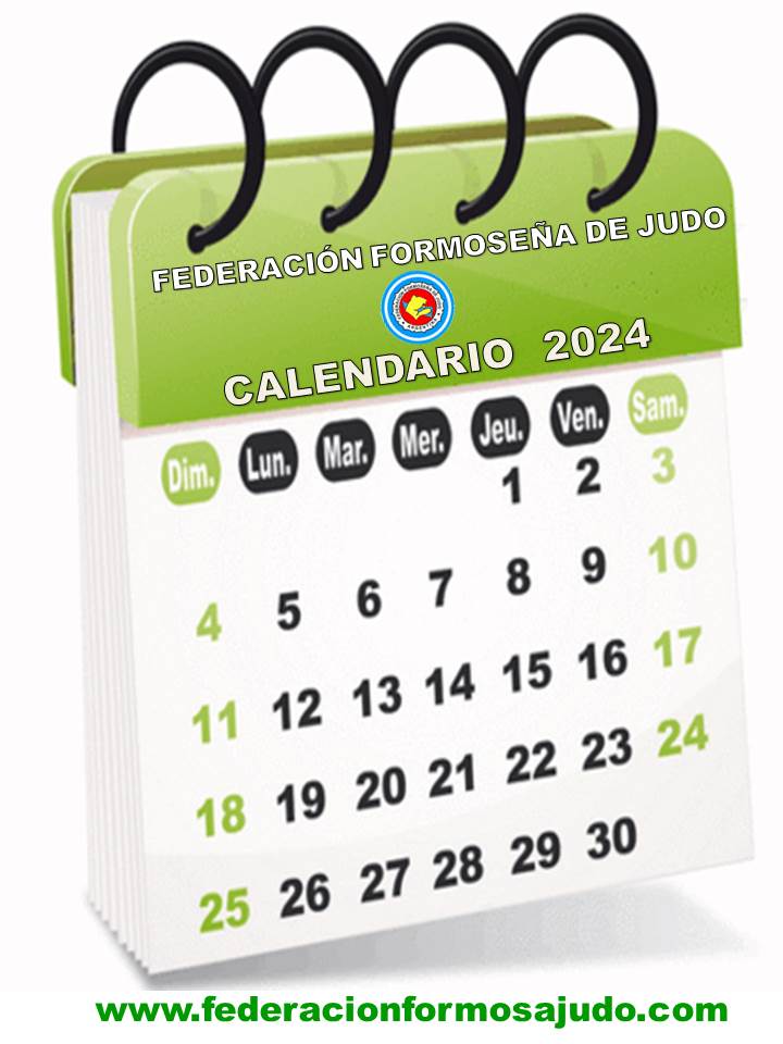 FEDERACION FORMOSEÑA DE JUDO CALENDARIO TENTATIVO 2025 Federación